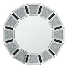 Crystal diamond MDF mirror hanging mirror